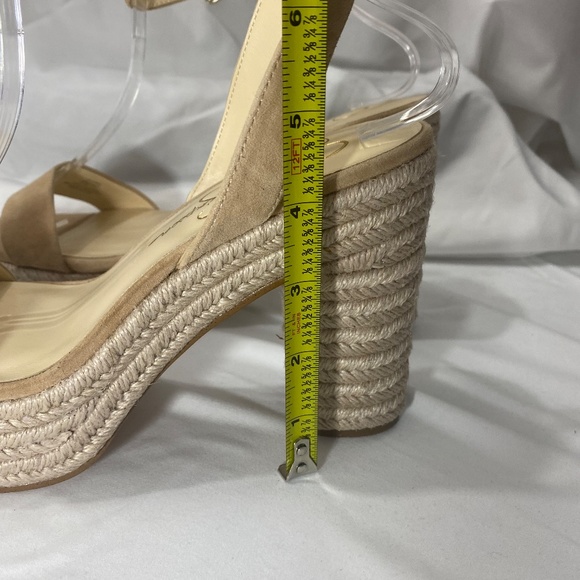 Jessica Simpson Symia Jute and Leather Platform Sandal Women's 8M - Picture 12 of 15